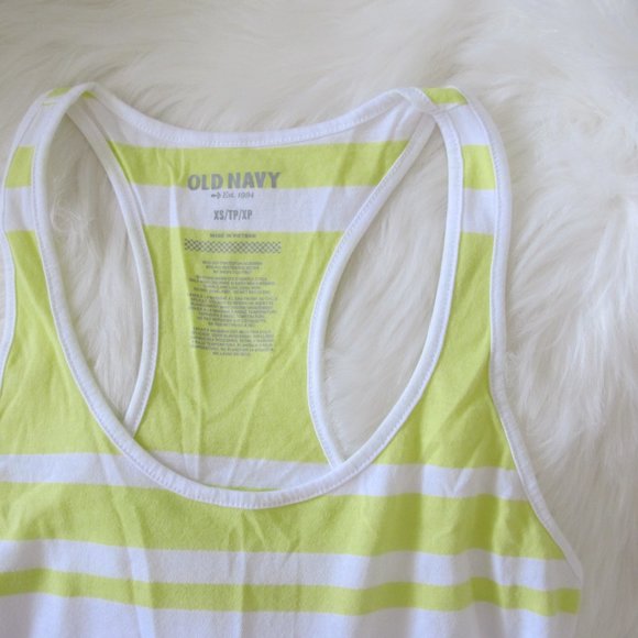 3/$15 Old Navy | 90s Y2k Bright Striped Racerback Dress - Picture 4 of 4